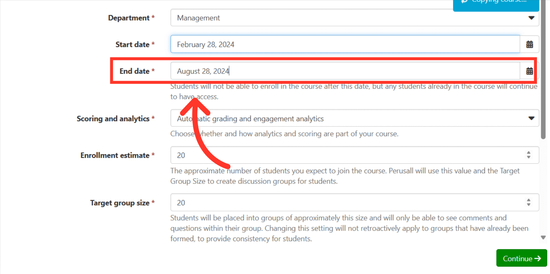 Copying Existing Perusall Content – Digital Learning Design Toolkit