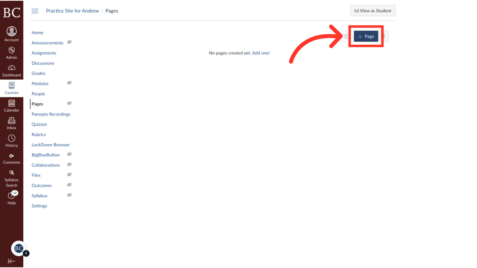 Creating a Page to Display Content on Canvas – Digital Learning Design ...